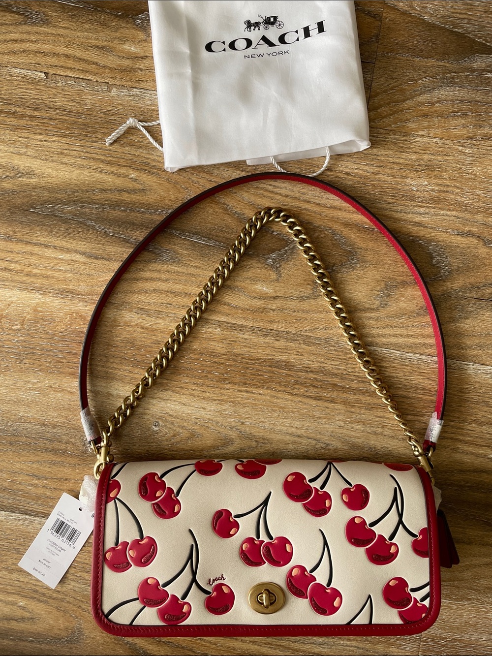 Coach Originals Cherry Dinky Re-Edition NWT